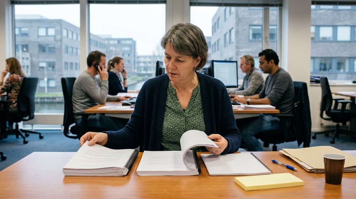 Inkoper van een waterschap vergelijkt drie offertes voor een opleiding
